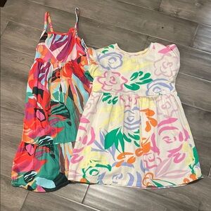 Gap Floral Kids Dresses Set- small